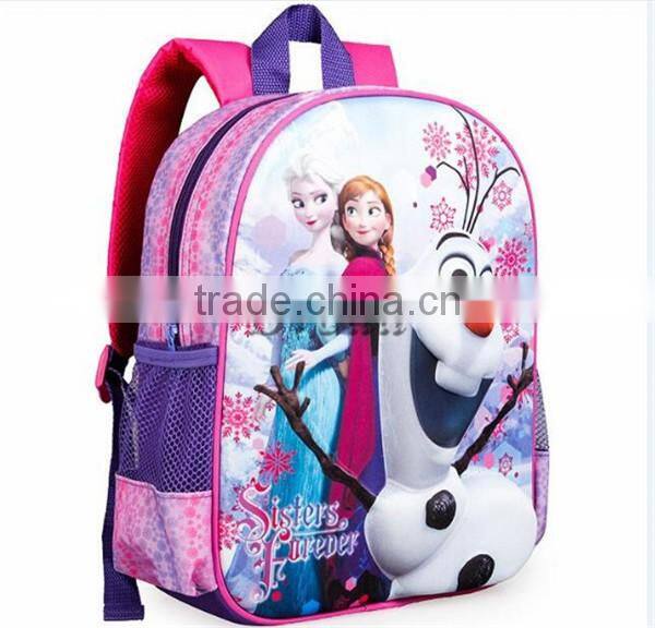 HOT Sale Frozen School Bag Children Backpack Elsa Anna Boy Girl Kids Gift