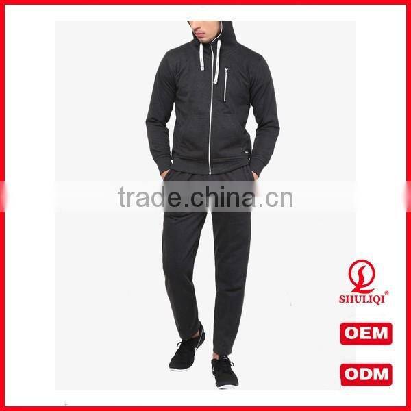 New Design Athletic Wear cotton comfortable quality sport suit / custom sport tracksuit for men wholesale H-1911