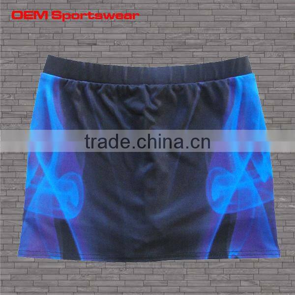 girls sublimated cheerleading dress with short