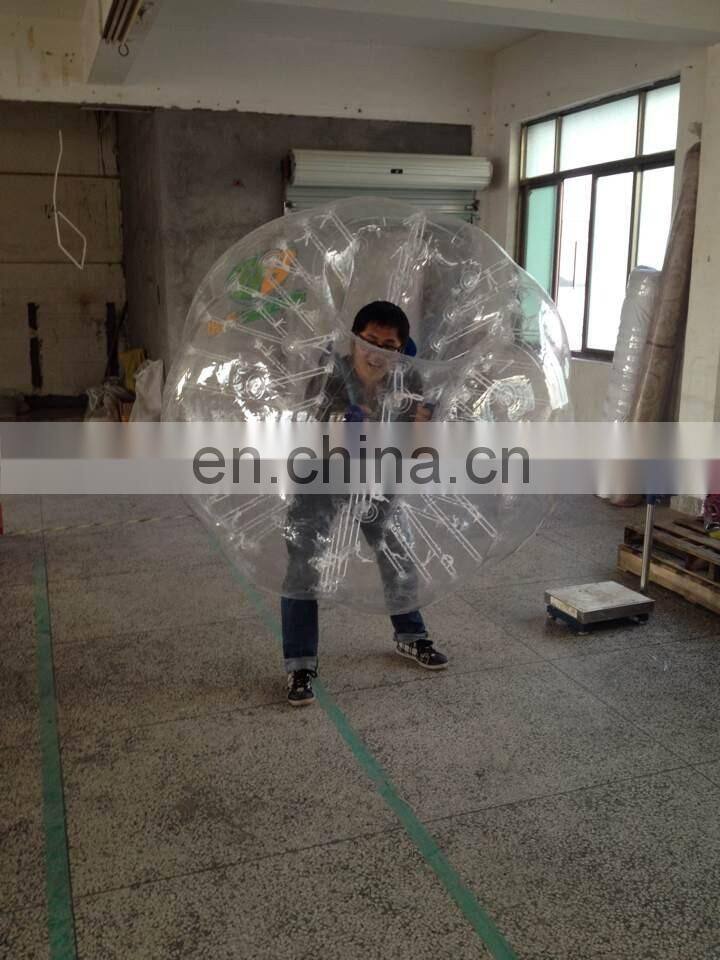 inflatable human bubble ball
