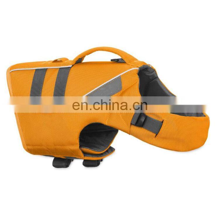 Dog Life Preserver Vest with Adjustable Buckles,Dog Safety Life Coat for Swimming, Boating, Hunting