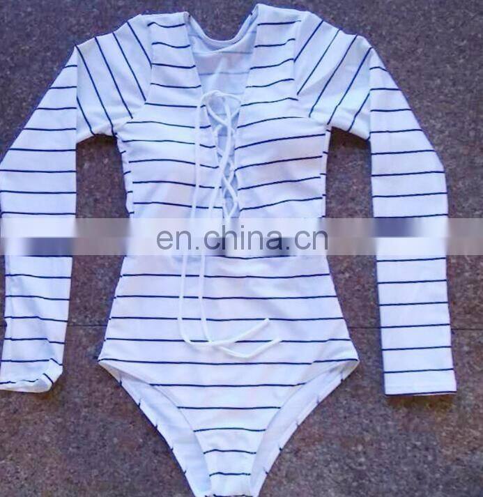 2016 xxx hot sex bikini hight quality long sleeve top anti -uv swimwear