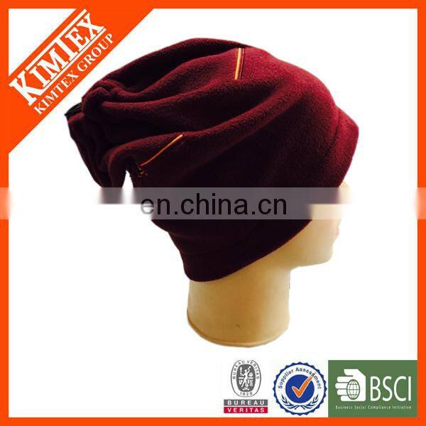 Custom embroidery promotional polar fleece neck warmer microfiber