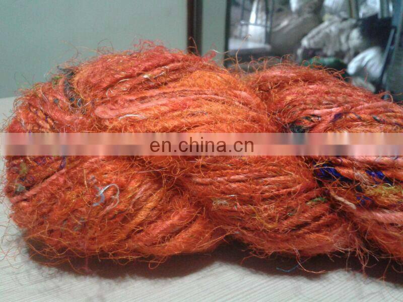 Recycled Sari Silk Yarn