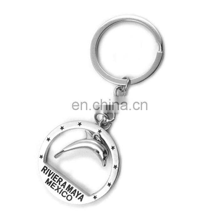 Embossed Gift Custom Word Keyring Personalized Key Cover Keychain