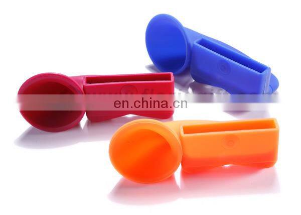 Cheap branding silicone credit card holder wallet with stick