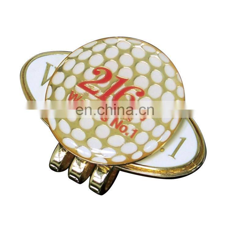 enamel metal golf ball marker
