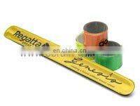 Printed PVC Wristband, Slap-on-wristband