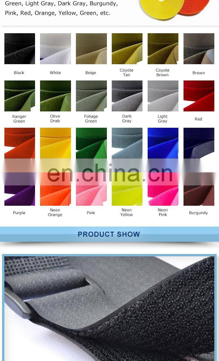 Competitive Price hook and loop fastener strap adhesive tape for garment accessory