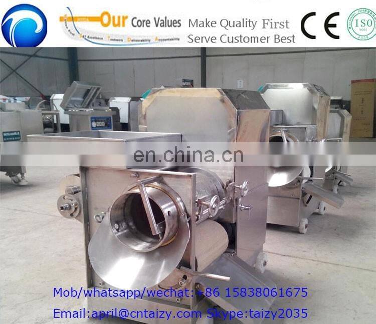 Fish debone machine price for sell/boneless meat machine/fish meat and bone separator machine