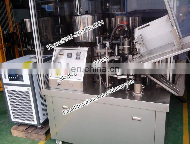 Cosmetics Paste Facial Cream Toothpaste Tubes Filling Sealing Machine