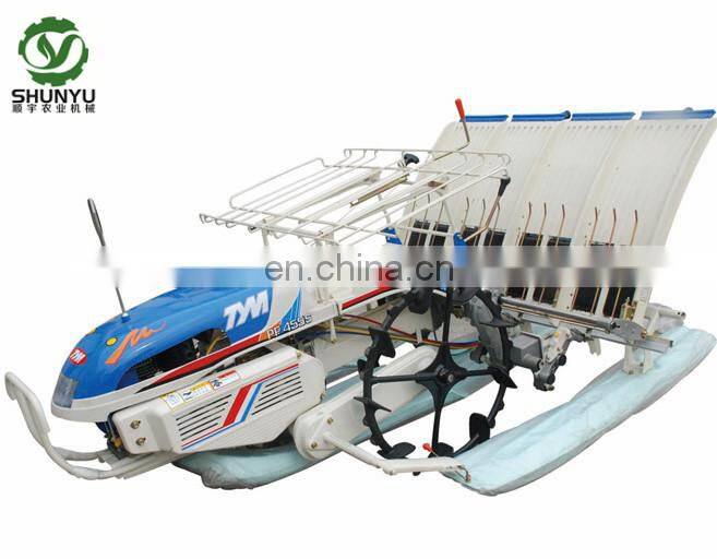 factory supplier 4 rows walking type rice transplanter for sale