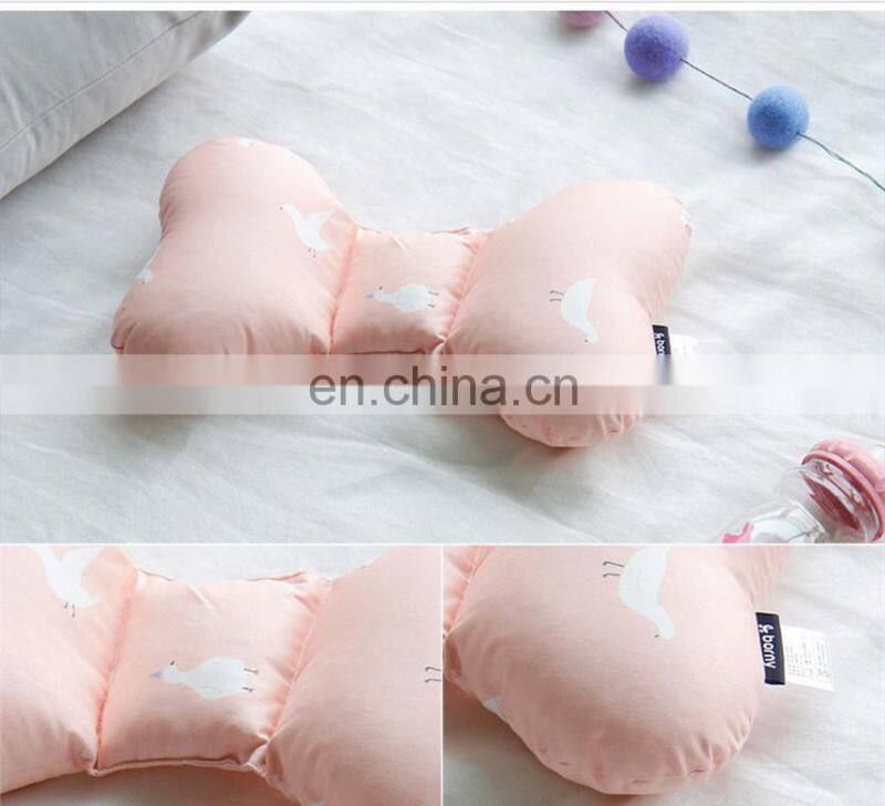 Flat head baby pillow mesh neck travel baby stroller