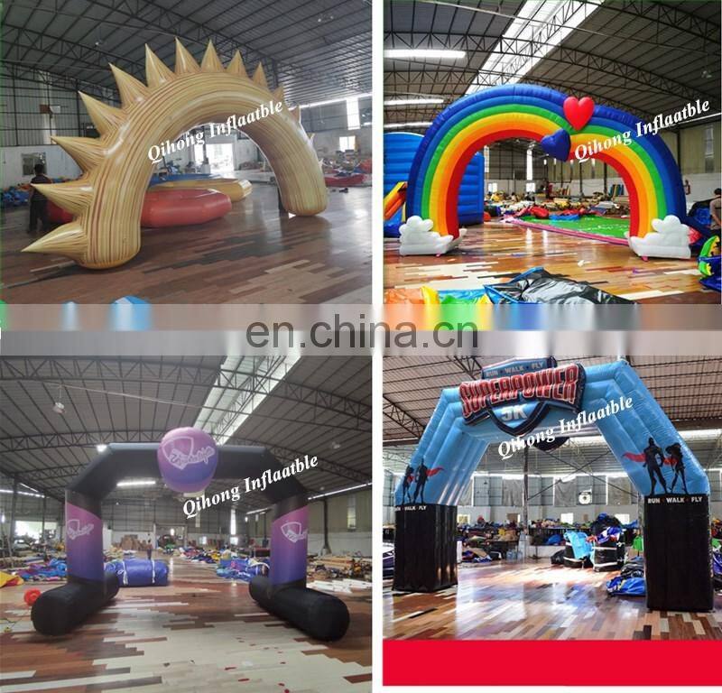 Event Arches Custom Printed Inflatable Archway Entrance for Advertising