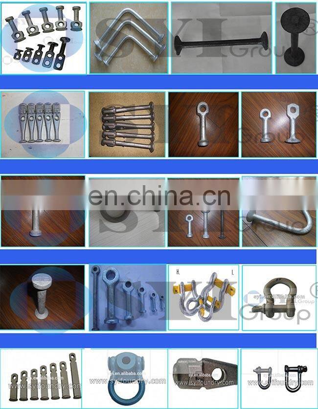 Microdermal Anchor Jewelry Forged bent concrete lifting anchor