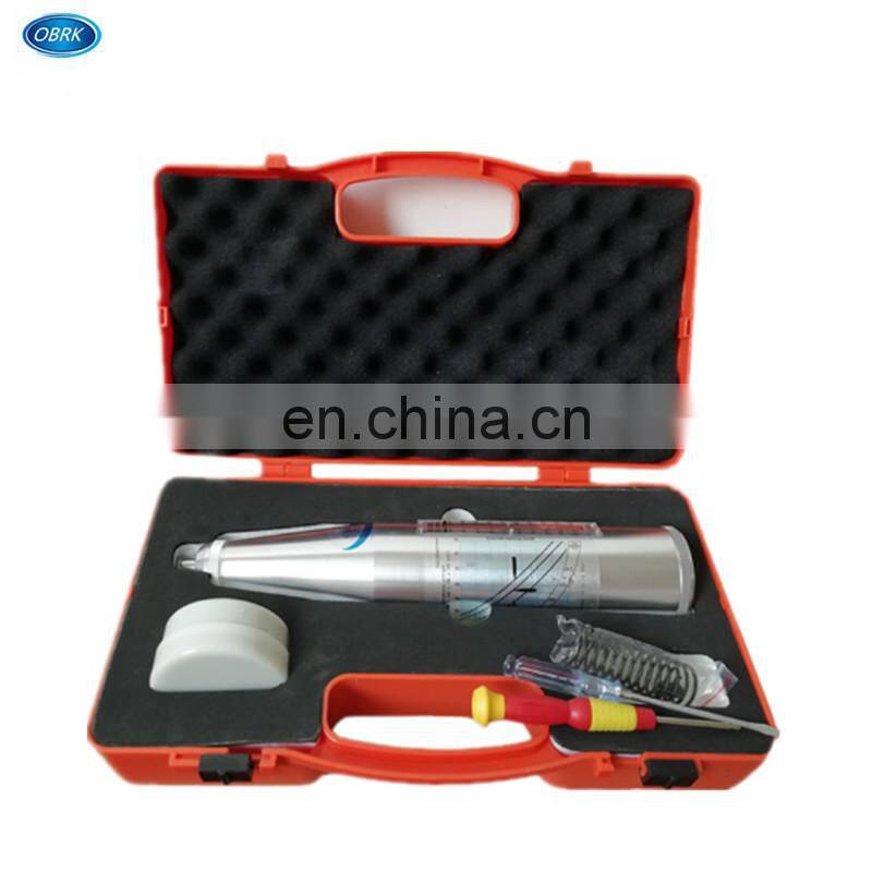 Schmidt Concrete rebound test hammer for estimating concrete strength