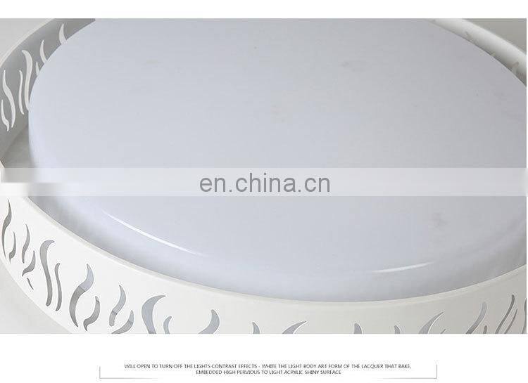 Modern LED Ceiling Light Round Bedroom Simple Living Restaurant Lighting