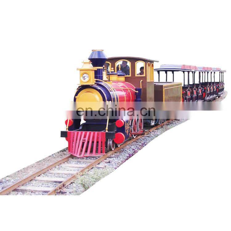 Playground amusement rides children electric kids battery tourist train for sale
