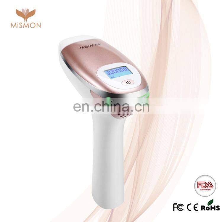 Lcd screen permanent ipl laser hair removal machine for home use
