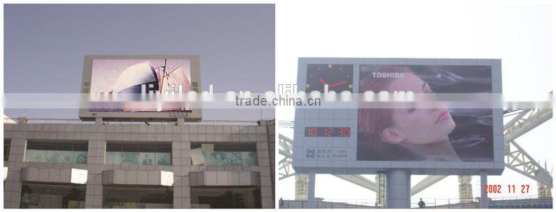 electronic road signs P16 outdoor full color led advertising electronic road signs from liyi China