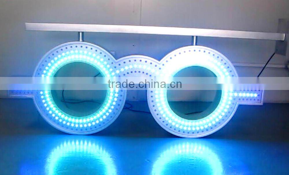 Remote control LED neon sign for opticial led neon glasses screen sign board