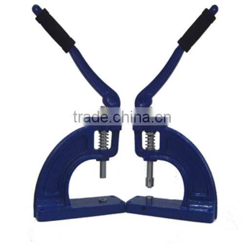 EU standard outdoor banners manual grommet eyelet machine