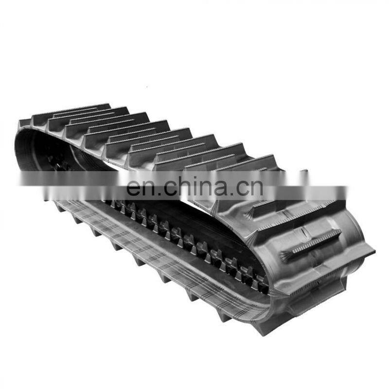 KH055N small excavator Rubber crawler Track 400X72.5X76