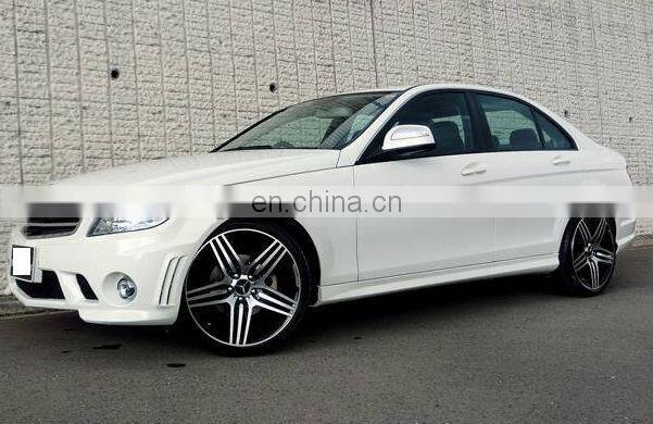 High pp body kit fit for MB C-CLASS W204 A-style C63 07~10 fog lamps style