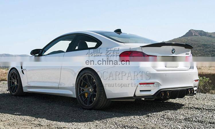 for F80 M3 / F82 M4 carbon fiber parts fit for F80 M3 / F82 M4 all year to V style carbon fiber front lip and diffuser for M3 M4