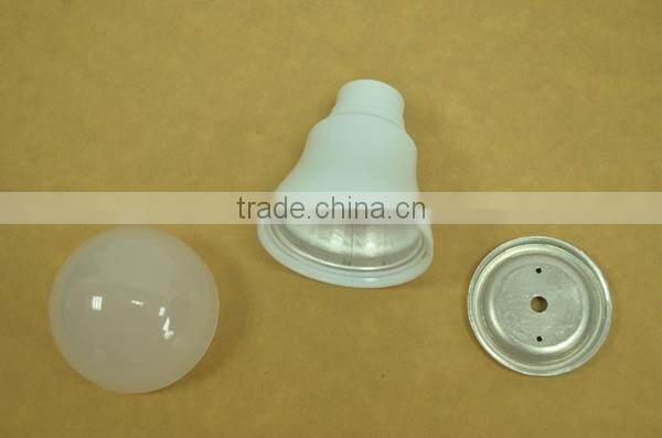 E27 7W A55 LED Plastic Aluminum Heatsink