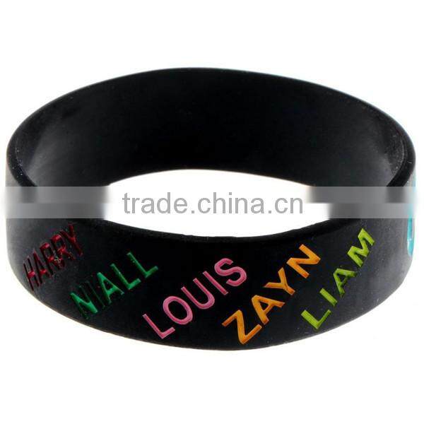 Custom design Cool Men's Silicone Bracelet