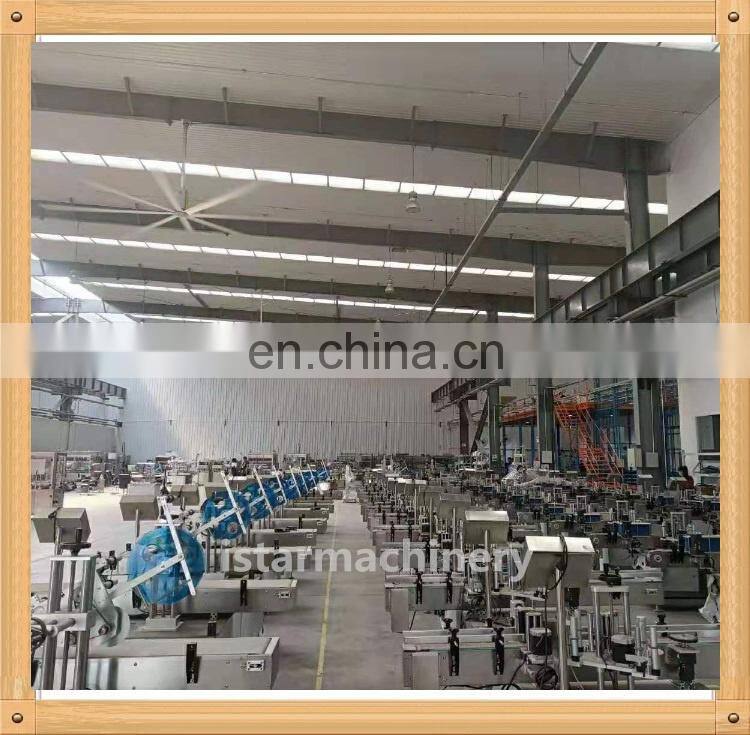 Factory Directly Plastic Tray Box Top And Bottom Double Labeling Machine