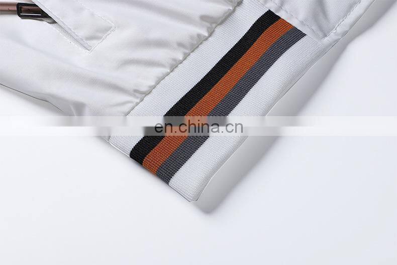 2021 Amazon factory direct sales European and American casual jacket men's autumn sports solid color jacket