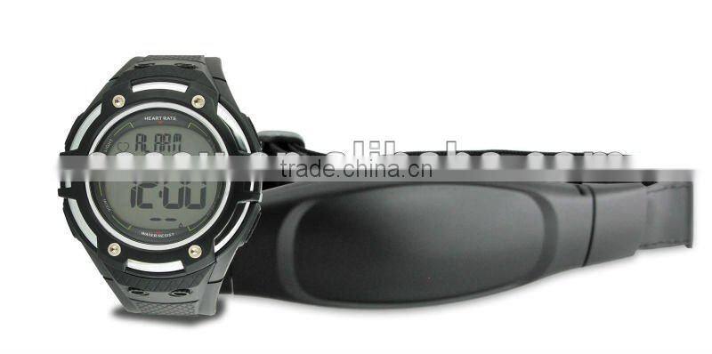 Hot Sale Classical Design 5.3k hz wireless Heart Rate Monitor Watch