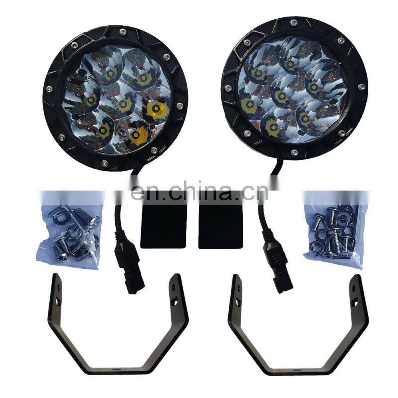 5.5 inch 35w power round led work light light bar car accessories