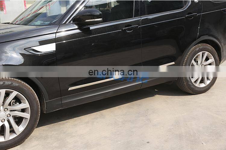 4pcs Stainless Steel Chrome Side Door Molding Trim Decoration For Land Rover Discovery Sport For Discovery 5 Auto Parts