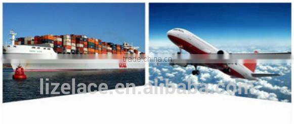 LZ-7035 embroidery mesh newest design thin bridal lace trim