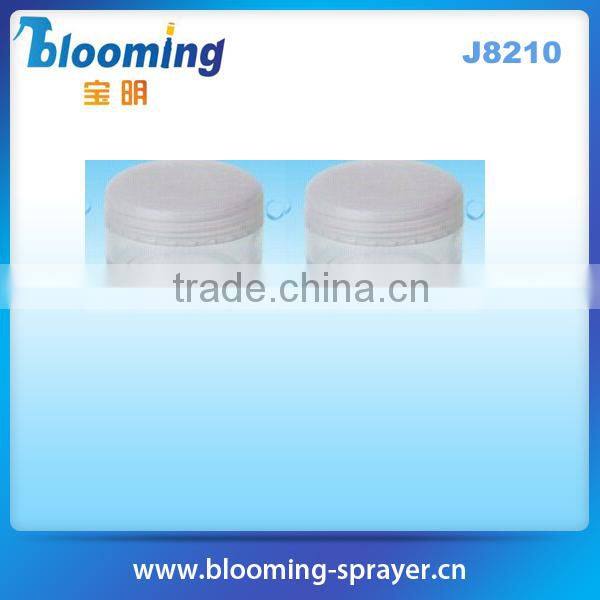 Plastic cream container mini cosmetic jars