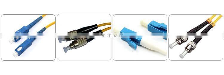 LC APC to SC APC Duplex 2.0mm PVC (OFNR) 9125 Single Mode Fiber Patch cord Cable