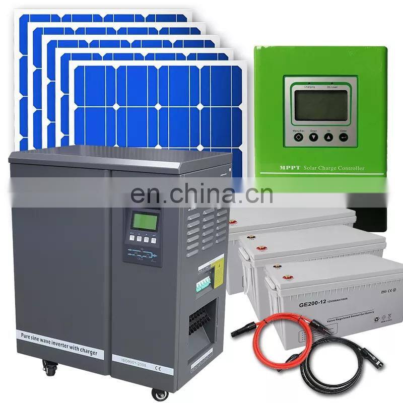 complete 10kw home hybrid inverter 3 phase on grid solar power system ongrid with lithium battery sri lanka price