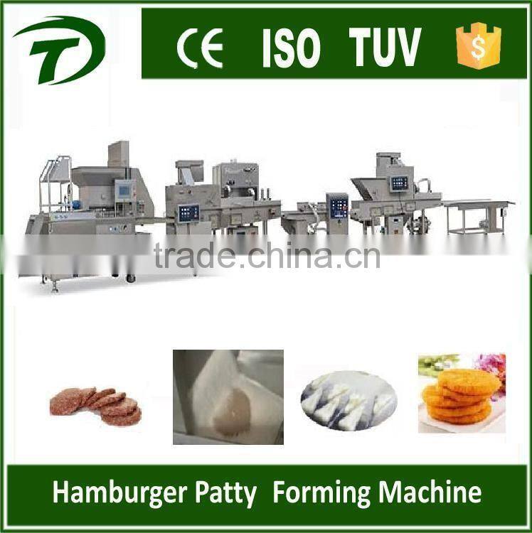 commercial automatic chicken burger patty making machine