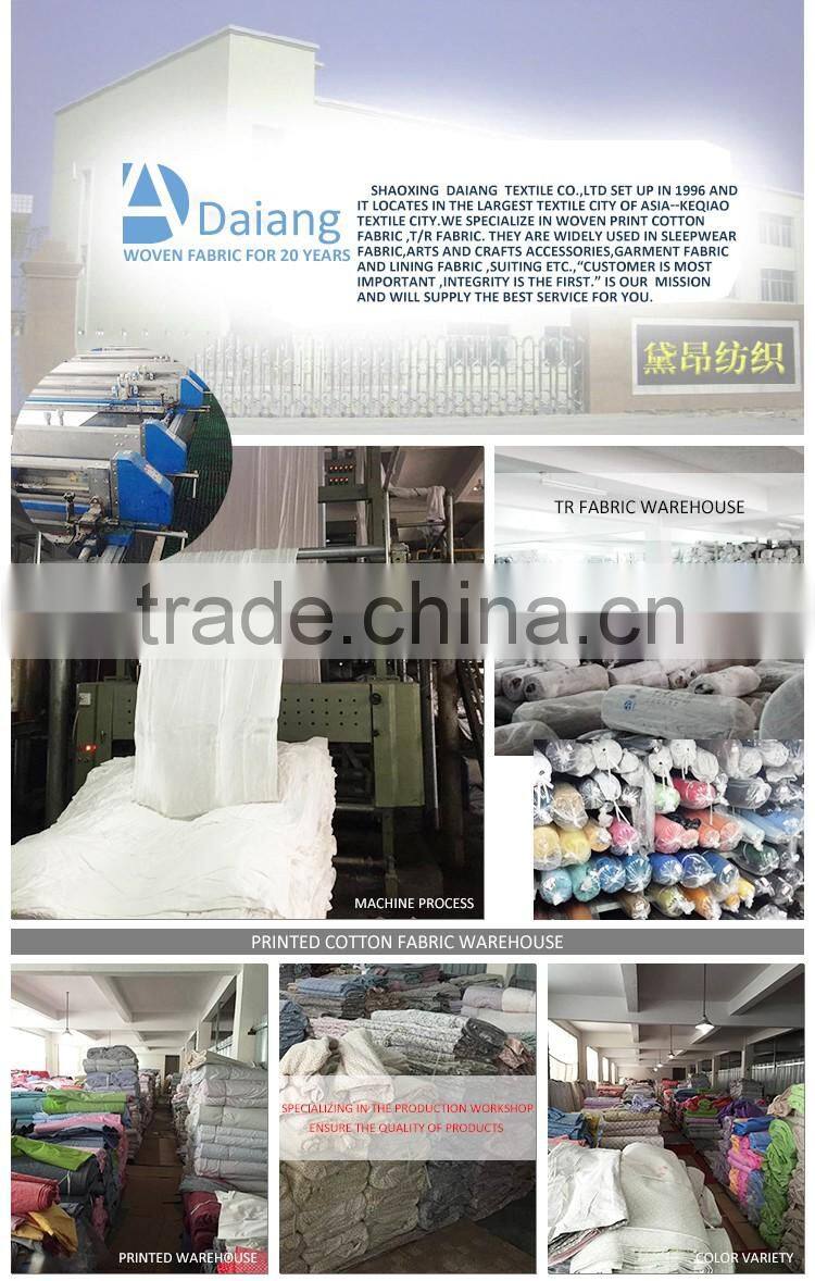 Factory cartoon digital printed 32*32 cotton poplin fabric for children