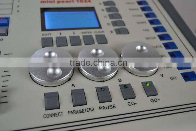 victop stage light console 1024 mini pearl controling
