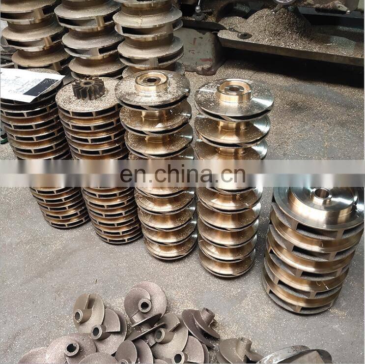 Brass Submersible Design Centrifugal Water Pump Impeller