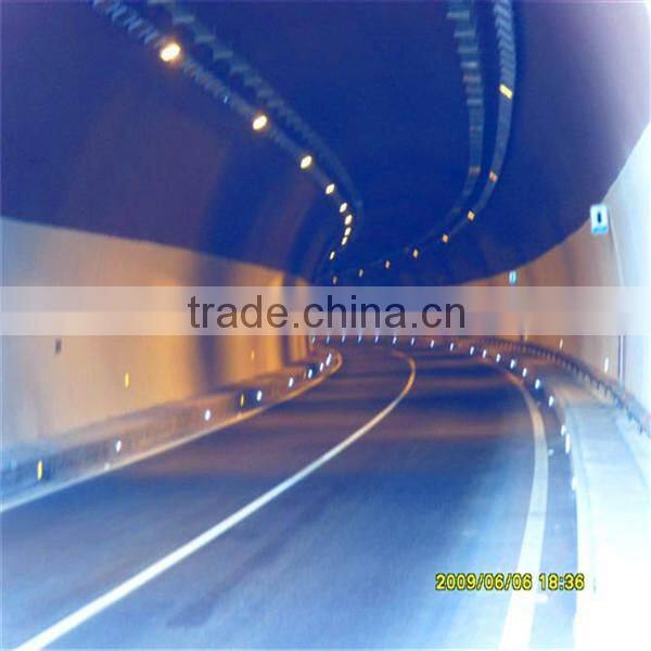 Road safety tunnel lighting road marker 12pcs LED waterproof plastic wired road stud