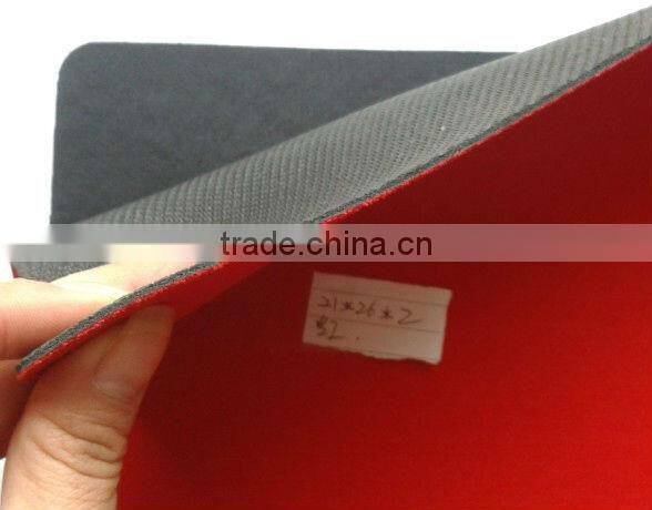 polyester rubber mouse pad, leica fabric mouse pad Guangzhou manufacturer