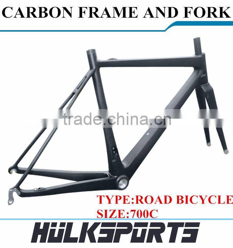 High Quality Cheap 700C Carbon Road Bicycle Frame Carbon Road Bike Carbon Frame