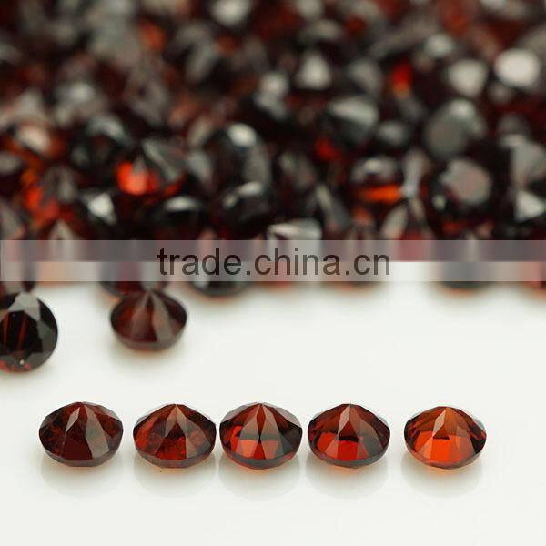Popular round shape 2.75mm garnet stone for sale