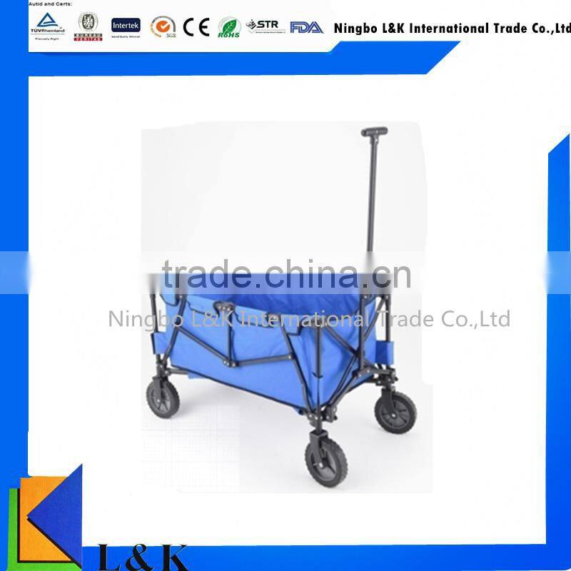 Outdoor beach folding shopping trolley, shopping cart