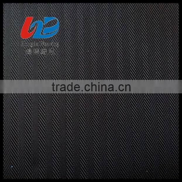 400D Polyester Herringbone Fabric With PU/PVC Coating For Bags/Luggages/Shoes/Tent Using